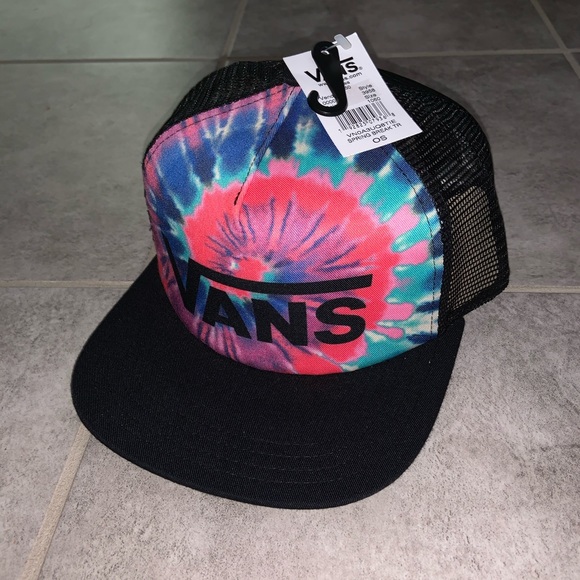 Vans Other - New Men Vans Spring Break Tie Dye Hat Snapback Cap